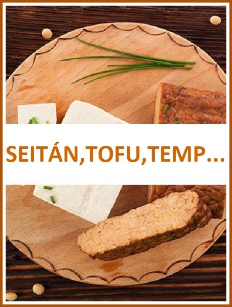 TOFU, SEITÁN Y TEMPEH