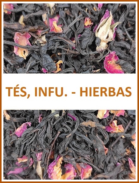 TÉS, INFUSIONES Y HIERBAS