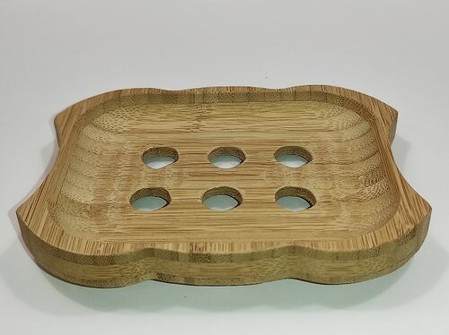 JABONERA ARTESANAL DE BAMBÚ "CIRCULOS" 11,8 x 9 x 1,2 CM 1 UD (VALENCIA)