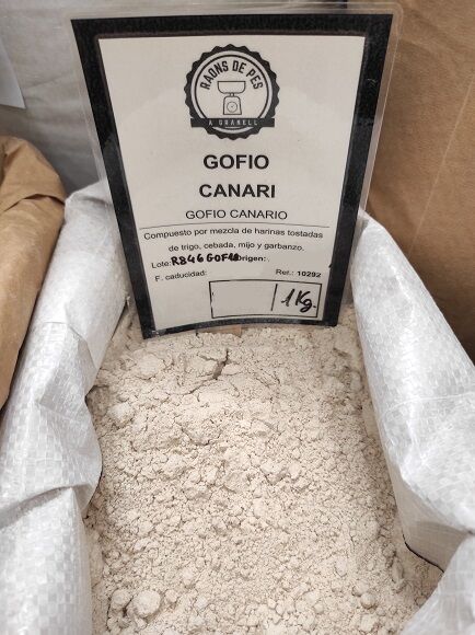 GOFIO CANARIO - TRIGO, MIJO, CEBADA Y GARBANZO (GRAN CANARIAS)