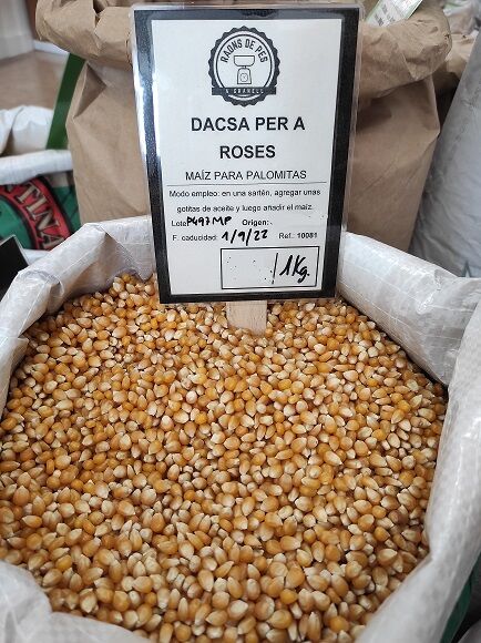 MAÍZ PARA PALOMITAS - MAÍZ DE EXPLOSIÓN (CASTILLA Y LEÓN)