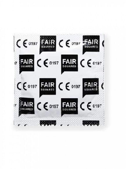 PRESERVATIVO LÁTEX ORIGINAL COMERCIO JUSTO 1 x 10 UD (ALEMANIA) FAIR SQUARED