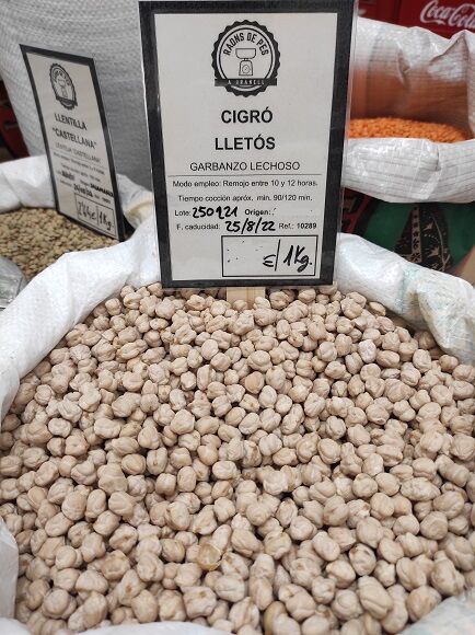 GARBANZO LECHOSO FINO (ANDALUCIA - CASTILLA Y LEÓN)