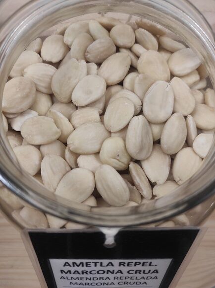 ALMENDRA CRUDA REPELADA MARCONA (ESPAÑA)