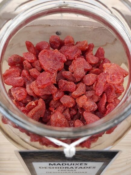 FRESAS DESHIDRATADAS CON AZÚCAR (TAILANDIA)