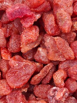 FRESAS DESHIDRATADAS ENTERAS CON AZÚCAR a granel (TAILANDIA)