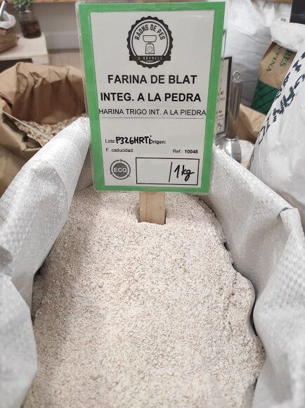 HARINA DE TRIGO INTEGRAL PANIFICABLE A LA PIEDRA (EUROPA) ECO