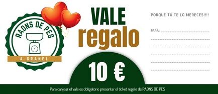 VALE REGALO 10