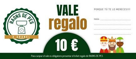 VALE REGALO 10€