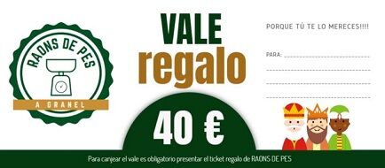 VALE REGALO 40