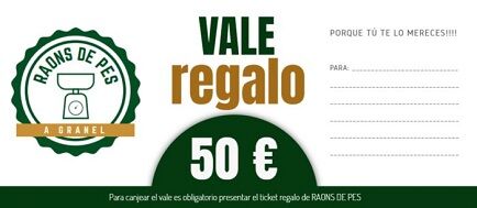 VALE REGALO 50€