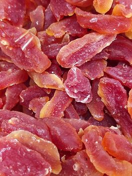 PAPAYA DESHIDRATADA SIN AZÚCAR a granel (TAILANDIA)