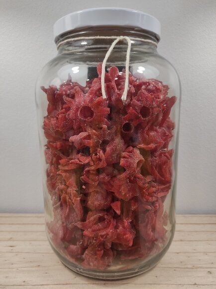 FLOR DE HIBISCO DESHIDRATADA CON AZÚCAR (ESPAÑA)