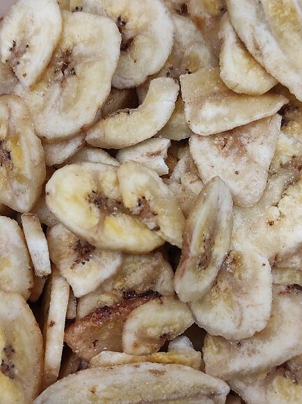 BANANA DESHIDRATADA EN RODAJAS CON AZÚCAR (FILIPINAS)