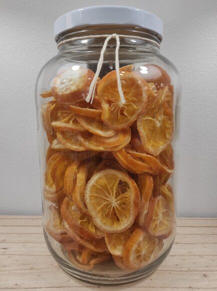 NARANJA DESHIDRATADA EN RODAJAS CON AZÚCAR (ESPAÑA)