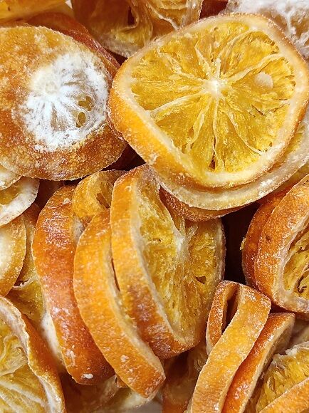 NARANJA DESHIDRATADA EN RODAJAS CON AZÚCAR (ESPAÑA)