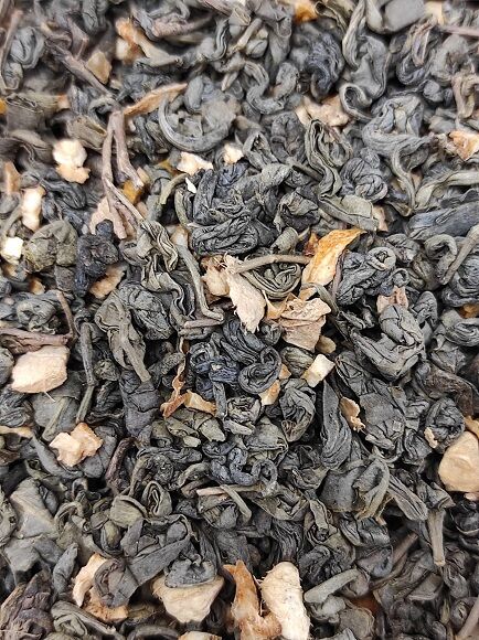TÉ VERDE CON JENGIBRE Y LIMÓN (CHINA)