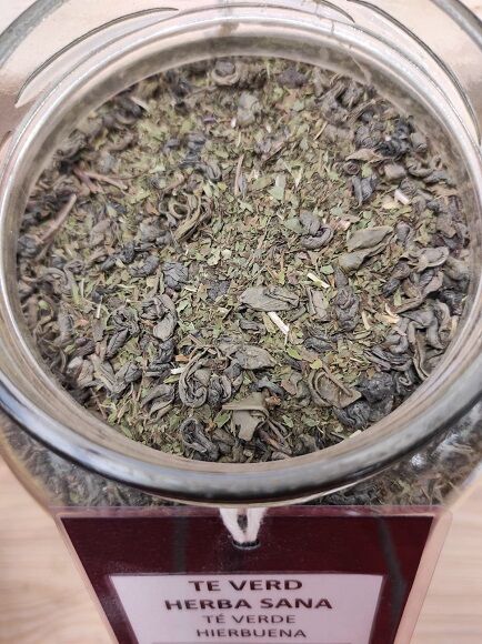 TÉ VERDE CON HIERBABUENA - TÉ MORUNO (CHINA)