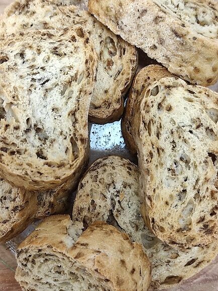 PAN DE FIBRA LAXANTE TOSTADO EN RODAJAS (SILLA) HORNO SAN JOS