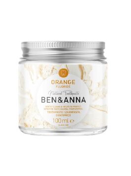 DENTÍFRICO NARANJA CON FLÚOR 100 ML 1 UD (ALEMANIA) BEN&ANNA - ECO