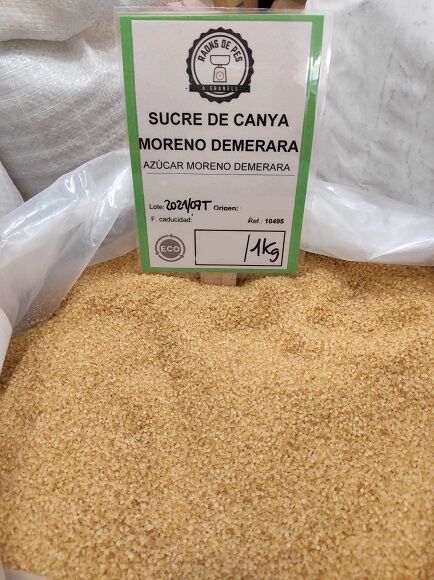AZÚCAR MORENO DE CAÑA TIPO DEMERARA (PAKISTAN) ECO