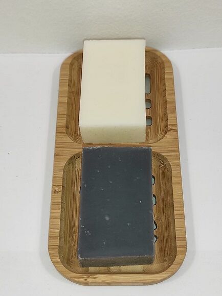 JABONERA ARTESANAL DE BAMBÚ "TU Y YO" 19,3 x 9 x 1,2 CM 1 UD (VALENCIA)
