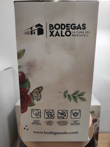 BAG IN BOX 5 L VERMOUTH VALL DE GORGOS CATEGORIA SELECTA 1 UD (ALICANTE) BODEGAS XALÓ