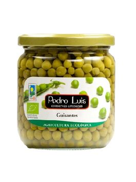 GUISANTES FINOS AL NATURAL 370 ML 1 UD - CRISTAL (NAVARRA) PEDRO LUIS - ECO