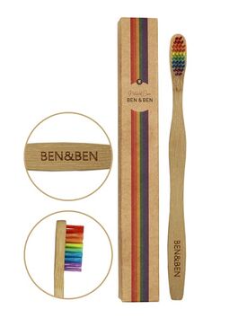 CEPILLO DIENTES DE BAMBÚ EQUALITY 1 UD (ALEMANIA) BEN&ANNA - ECO