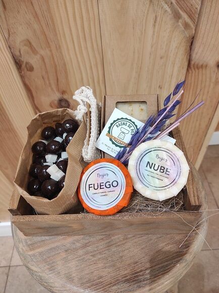 CESTA COSMÉTICA Y DULCE Nº 0016 (SILLA)