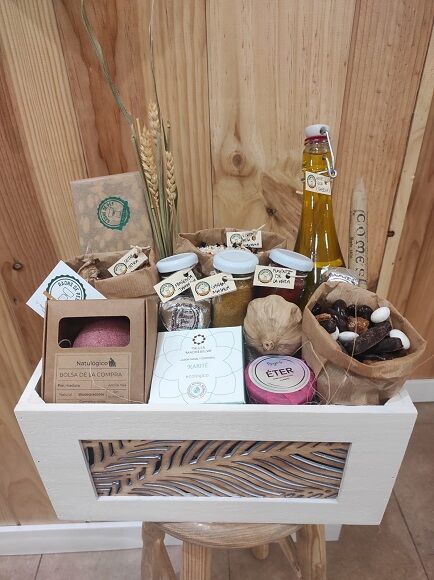 CESTA ALIMENTACIÓN Y COSMÉTICA Nº 0021 (SILLA)