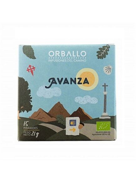 AVANZA INFUSIN PARA EL CAMINO 1 X 15 UD 21 GR - COMPOSTABLE (GALICIA) ORBALLO - ECO