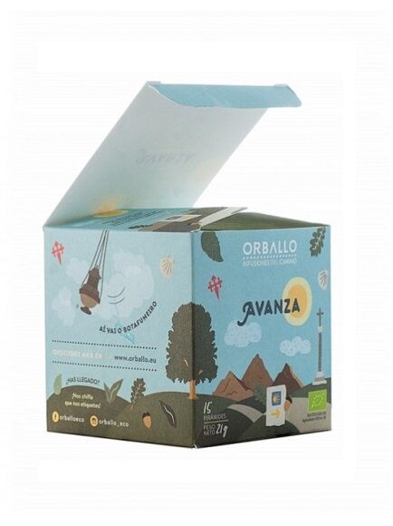 AVANZA INFUSIÓN PARA EL CAMINO 1 X 15 UD 21 GR - COMPOSTABLE (GALICIA) ORBALLO - ECO