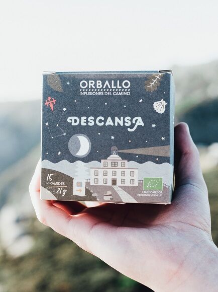 DESCANSA INFUSIÓN PARA EL CAMINO 1 X 15 UD 21 GR - COMPOSTABLE (GALICIA) ORBALLO - ECO