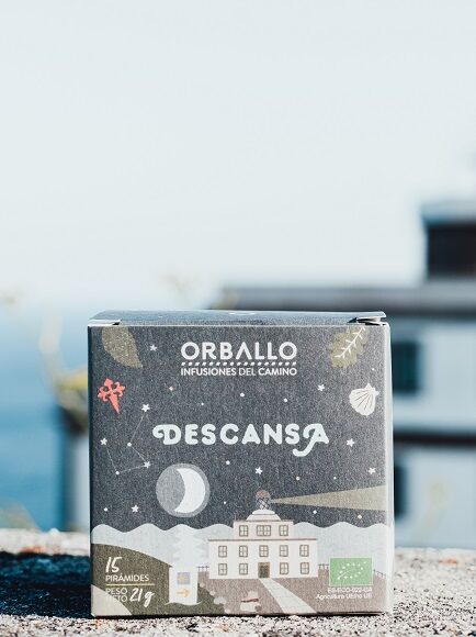DESCANSA INFUSIÓN PARA EL CAMINO 1 X 15 UD 21 GR - COMPOSTABLE (GALICIA) ORBALLO - ECO