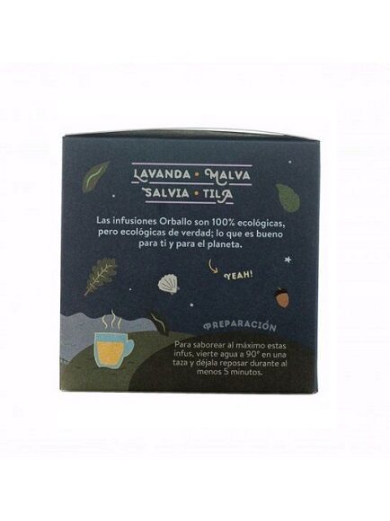 DESCANSA INFUSIÓN PARA EL CAMINO 1 X 15 UD 21 GR - COMPOSTABLE (GALICIA) ORBALLO - ECO