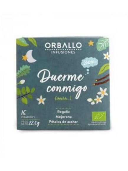 INFUSIÓN DUERME CONMIGO 1 X 15 UD 22,5 GR - COMPOSTABLE (GALICIA) ORBALLO - ECO