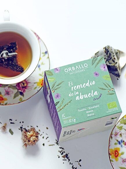 INFUSIÓN EL REMEDIO DE LA ABUELA 1 X 15 UD 22,5 GR - COMPOSTABLE (GALICIA) ORBALLO - ECO