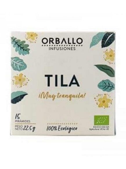 TILA 1 X 15 UD 22,5 GR - COMPOSTABLE (GALICIA) ORBALLO - ECO