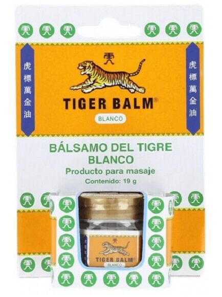BÁLSAMO DE TIGRE BLANCO 19 GR 1 UD - CRISTAL (CHINA) TIGER BALM