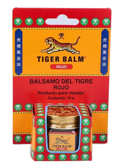 BÁLSAMO DE TIGRE ROJO 19 GR 1 UD - CRISTAL (CHINA) TIGER BALM