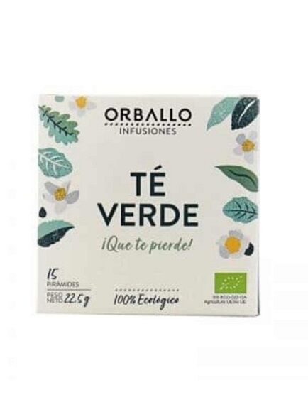 8436553981466_TÉ VERDE 1 X 15 UD 22,5 GR - COMPOSTABLE ECO ORBALLO RAONS DE PES