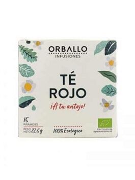 TÉ ROJO 1 X 15 PIRÁMIDES 22,5 GR 1 UD (GALICIA) ORBALLO - ECO