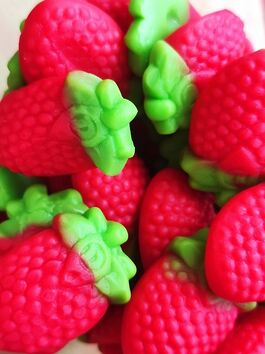 GOMINOLAS VEGANAS FRESAS SALVAJES - SIN GLUTEN (VALENCIA)