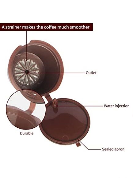 CÁPSULA REUTILIZABLE DOLCE GUSTO DE PVC 1 UD. (CHINA)
