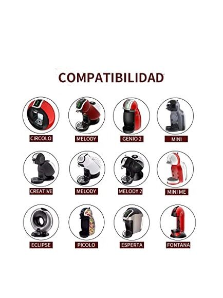 CÁPSULA REUTILIZABLE DOLCE GUSTO DE PVC 1 UD. (CHINA)