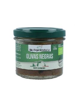 PATÉ CREMOSO DE ACEITUNAS NEGRAS 100 GR 1 UD - CRISTAL (ITALIA) BIO ORGANICA ITALIANA - ECO