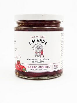 PIMIENTOS DEL PIQUILLO ENTEROS 215 GR 1 UD - CRISTAL (NAVARRA) CAL VALLS - ECO