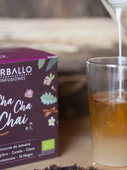 INFUSIÓN CHA CHA CHAI 1 X 12 UD 18 GR - COMPOSTABLE (GALICIA) ORBALLO - ECO