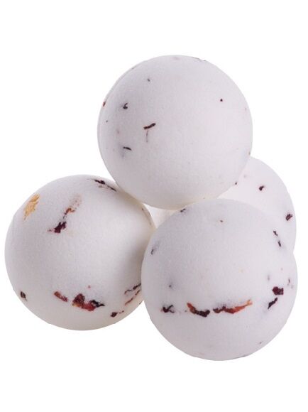 BOMBA DE BAÑO CLEOPATRA PÉTALOS DE ROSAS 185 GR 1 UD